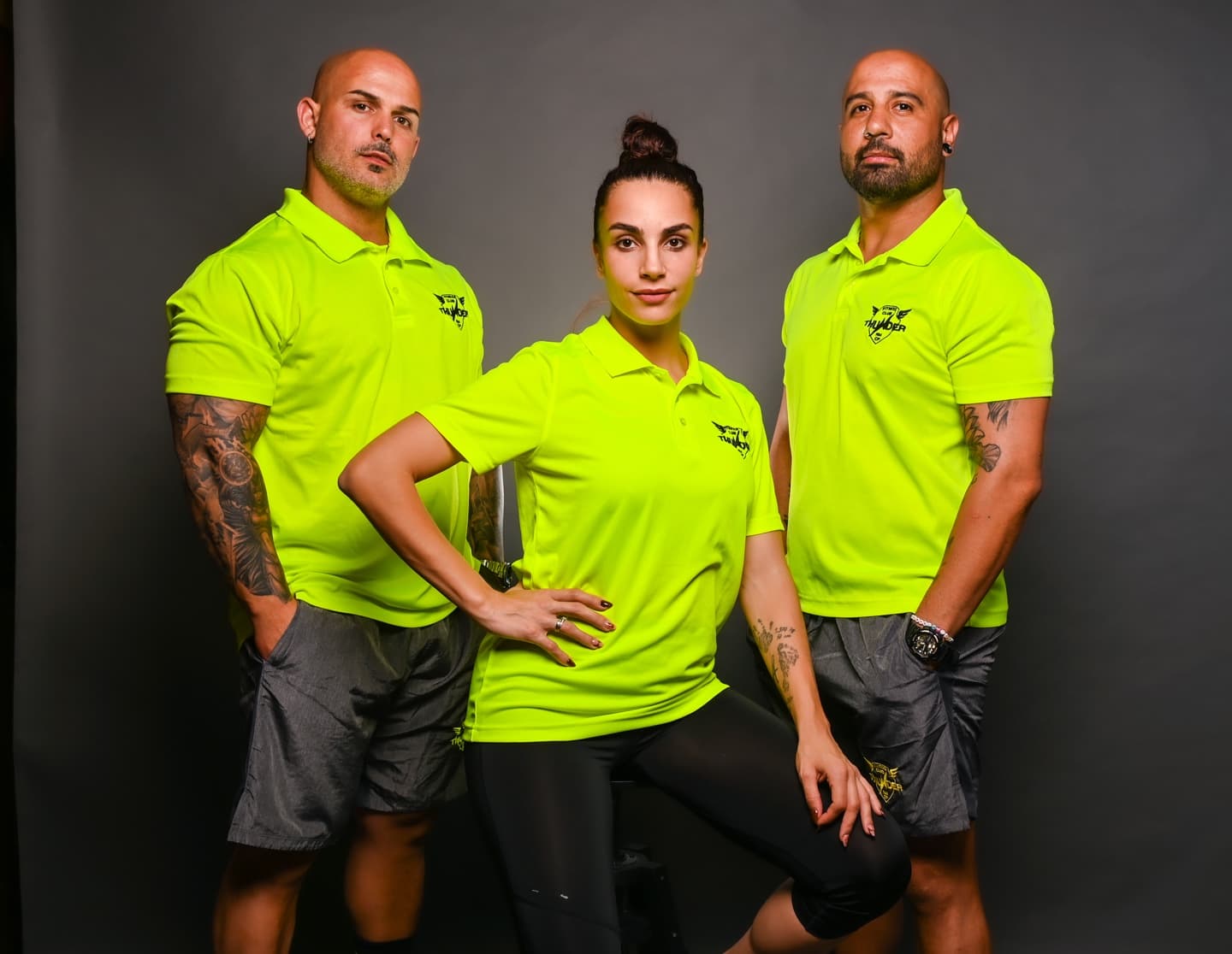 Equipo de entrenadores personales de Thunder Fitness Club